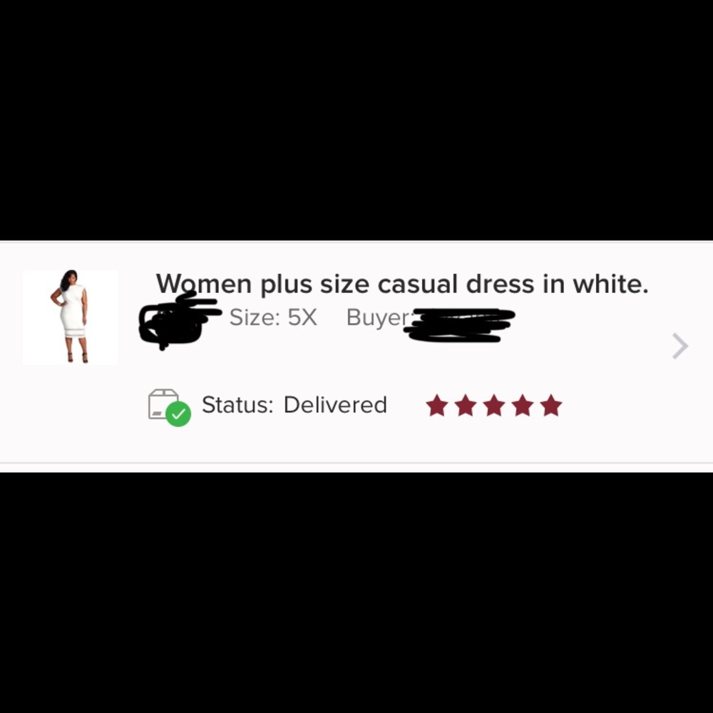 (Last 1)🌴Women’s plus size casual dress in black - Picture 5 of 7